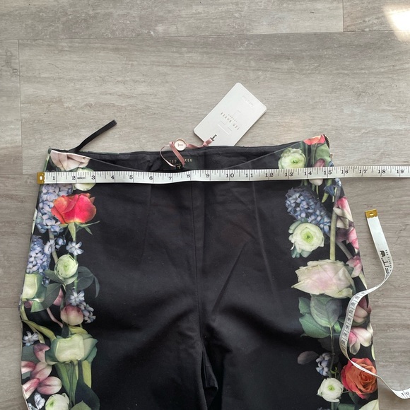 NWT Ted Baker London Kensington Floral Ankle Pants - Picture 12 of 12